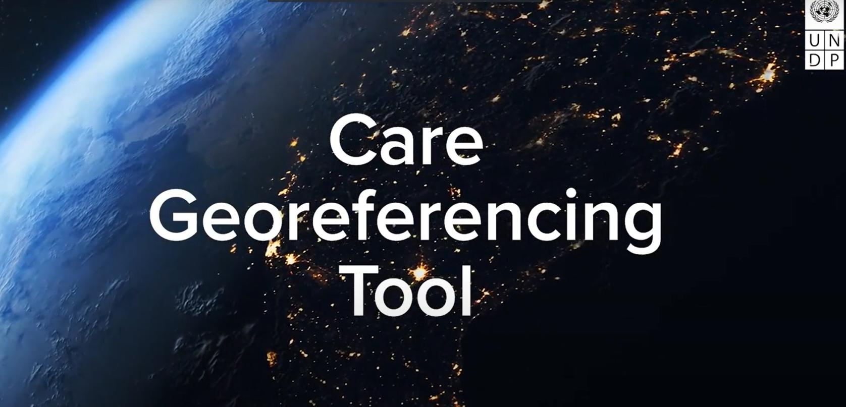 Care georeferencing tool